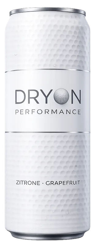 DRYON Performance Dose – isotonisches Zitrone-Grapefruit-Getränk für den Golfplatz, 0,33 Liter